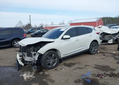 2019 Acura Rdx Advance Package z USA, uszkodzony, nr VIN 5J8TC2H74KL004928
